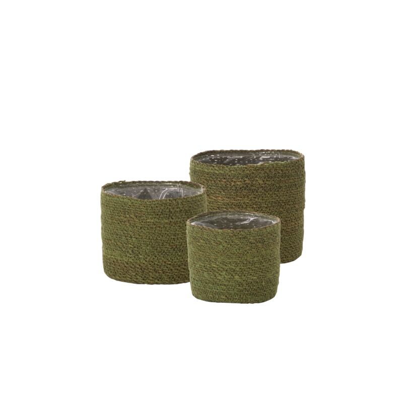 Design Shop Inkberry Basket Set of 3 - 6.5"/7"/8"