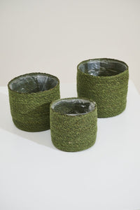 Design Shop Inkberry Basket Set of 3 - 6.5"/7"/8"