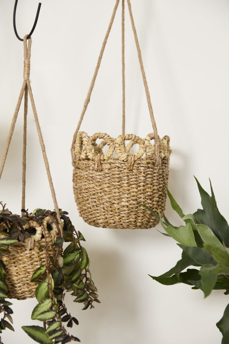 Design Shop Verse Hanging Basket 8.5"x 26", Set of 2
