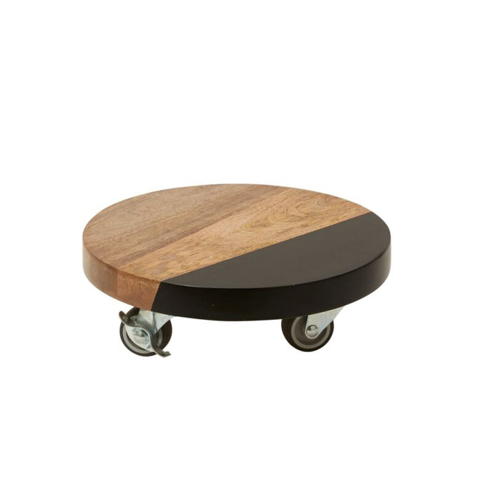 Design Shop Black Kylo Plant Stand, 9.5" X 2.5".