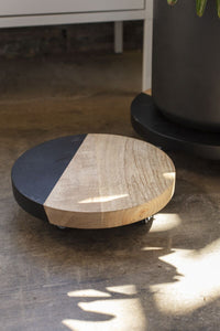 Design Shop Black Kylo Plant Stand, 9.5" X 2.5".