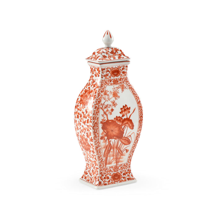 Chelsea House Covered Lotus Leaf Vase