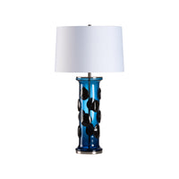 Wildwood Dante Table Lamp - Blue Avio