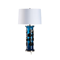 Wildwood Dante Table Lamp - Blue Avio