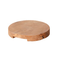 Design Shop Natural Anza Platter, 11.25" X 1.25".