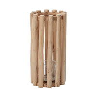 Design Shop Natural Selva Lantern, 8" X 15.5".