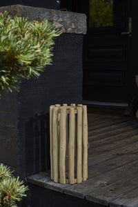 Design Shop Natural Selva Lantern, 8" X 15.5".
