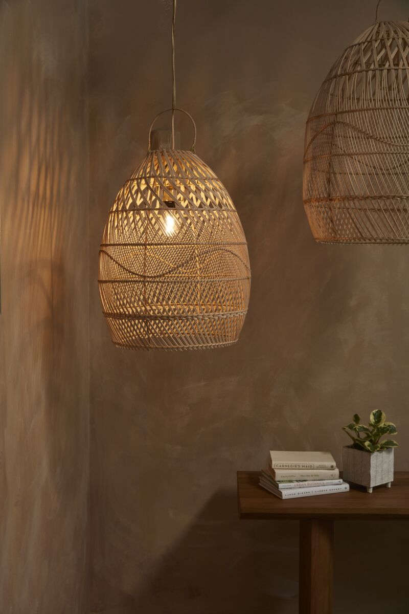 Design Shop Natural Alondra Light Shade, 18" X 23".