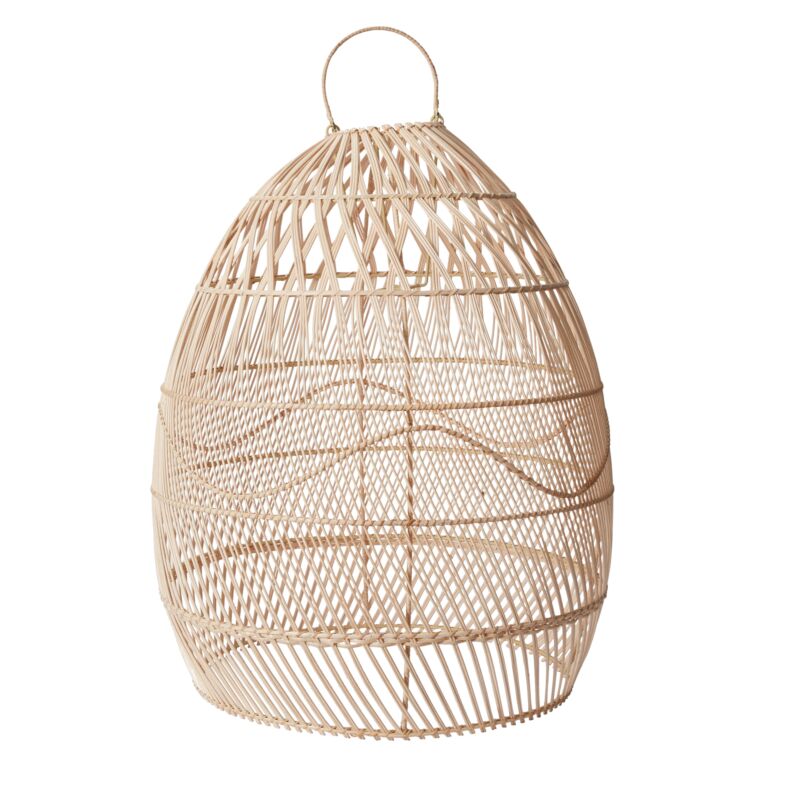 Design Shop Natural Alondra Light Shade, 23" X 29".