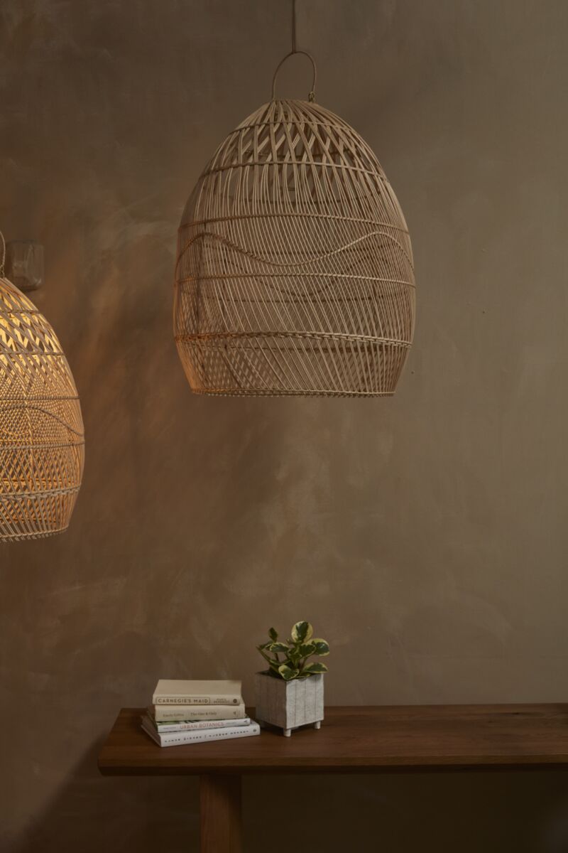 Design Shop Natural Alondra Light Shade, 23" X 29".