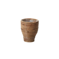 Design Shop Natural Aroon Pot, 4.75" X 5.75".