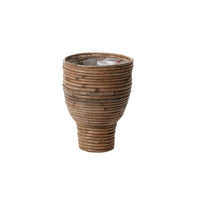 Design Shop Natural Aroon Pot, 5.5" X 7.5".