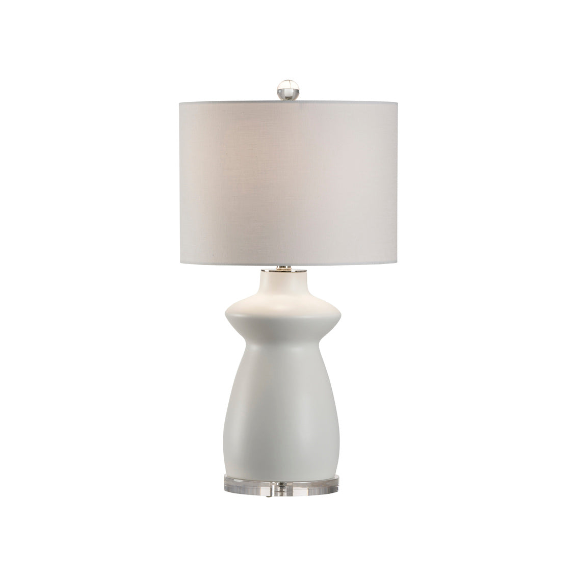 Chelsea House Tokyo Vase Lamp - White