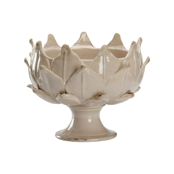 Chelsea House Leaf Vase - Coffee