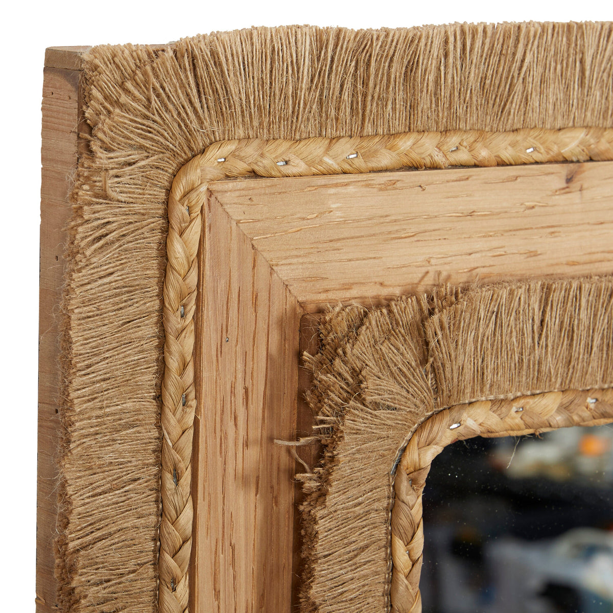 Wood Rectangular Wall Mirror