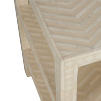 Chelsea House Leaf Inlay Side Table