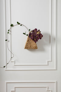Design Shop Woven Wall Basket 7.5"x 3.5"x 10"