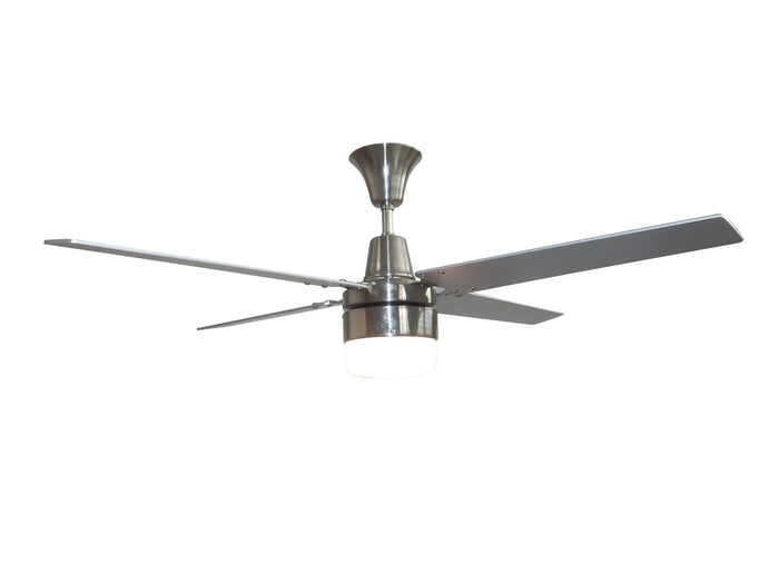 Craftmade 48"Ceiling Fan from the Connery collection in Brushed Polished Nickel finish