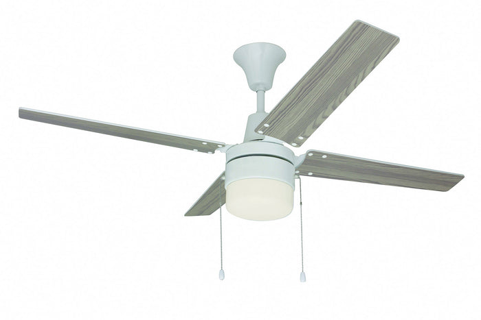 Craftmade 48"Ceiling Fan from the Connery collection in White finish
