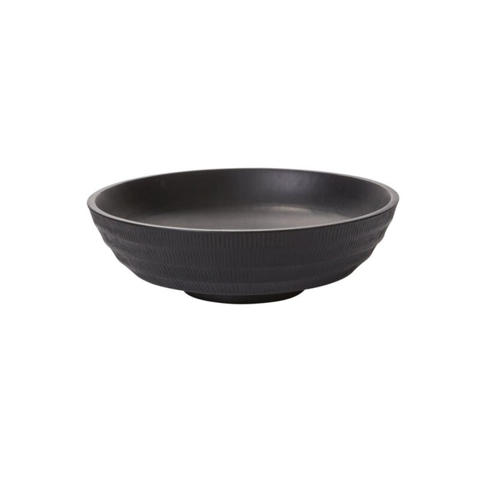 Design Shop Black Siwa Bowl, 13.75" X 4.25".