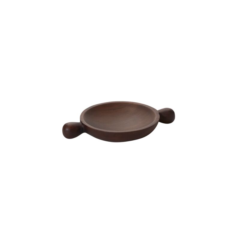 Design Shop Natural Brownwood Tray, 10.5" X 1.5", Set of 2.