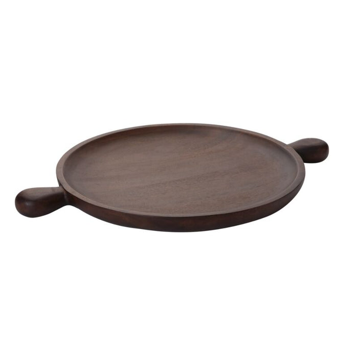 Design Shop Natural Brownwood Tray, 21.75" X 1.5".