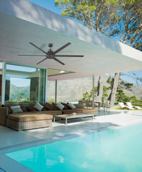 Craftmade - MND72ESP6 - 72" Ceiling Fan - Mondo 72" Indoor/Outdoor - Espresso