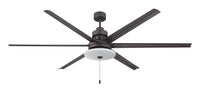 Craftmade - MND72ESP6 - 72" Ceiling Fan - Mondo 72" Indoor/Outdoor - Espresso