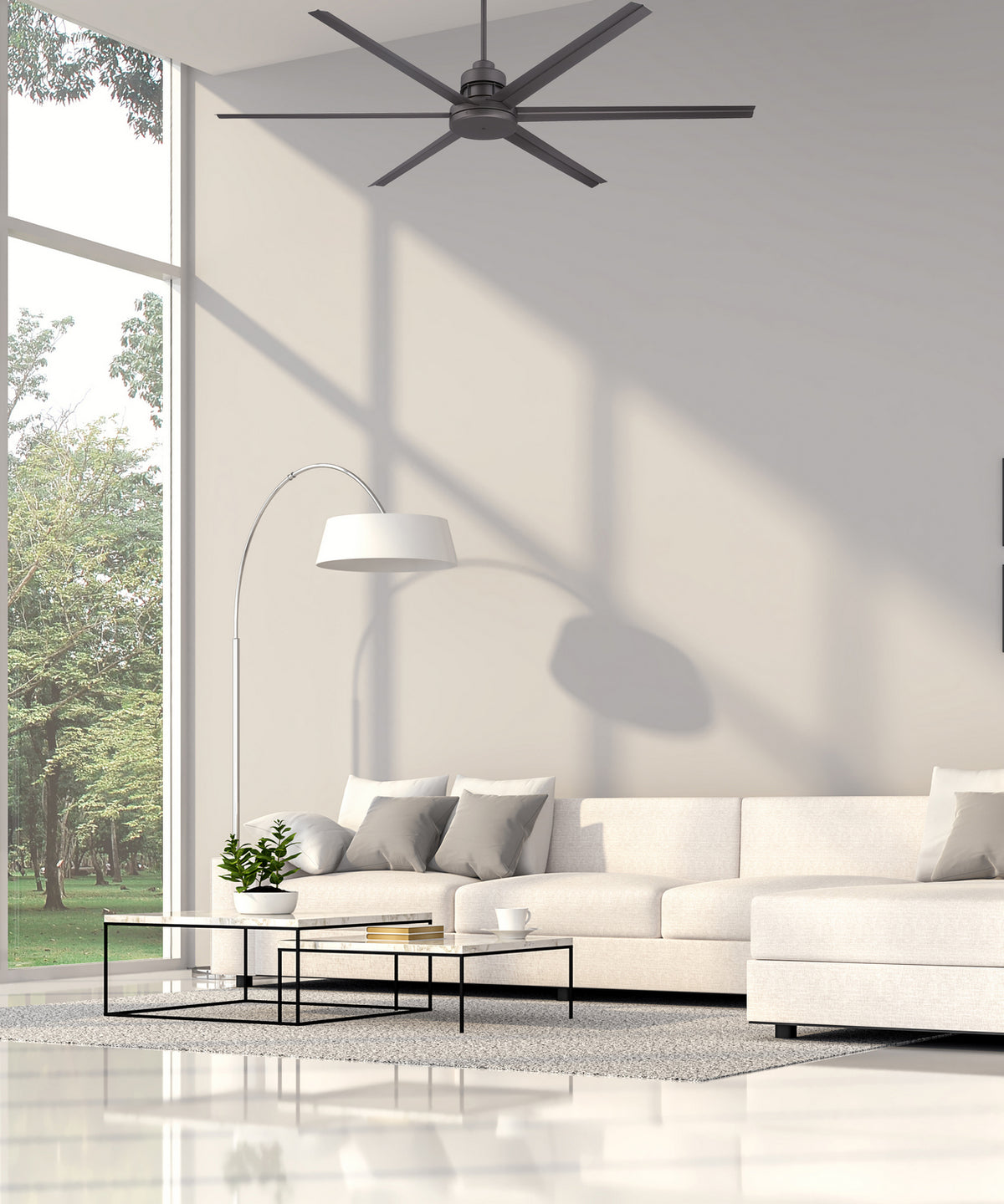 Craftmade - MND72ESP6 - 72" Ceiling Fan - Mondo 72" Indoor/Outdoor - Espresso