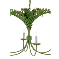 Wildwood Royal Palm Chandelier - Green