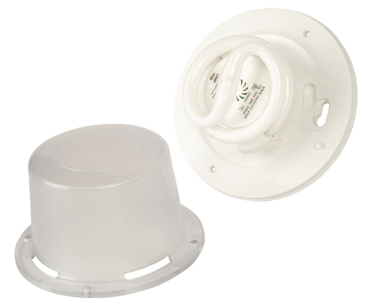 Craftmade LED Lamp Socket & Cover from the Keyless Fixtures and Access. collection in White finish