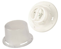 Craftmade LED Lamp Socket & Cover from the Keyless Fixtures and Access. collection in White finish