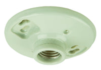 Craftmade One Light Socket Lamp Holder from the Keyless Fixtures and Access. collection in Porcelain finish
