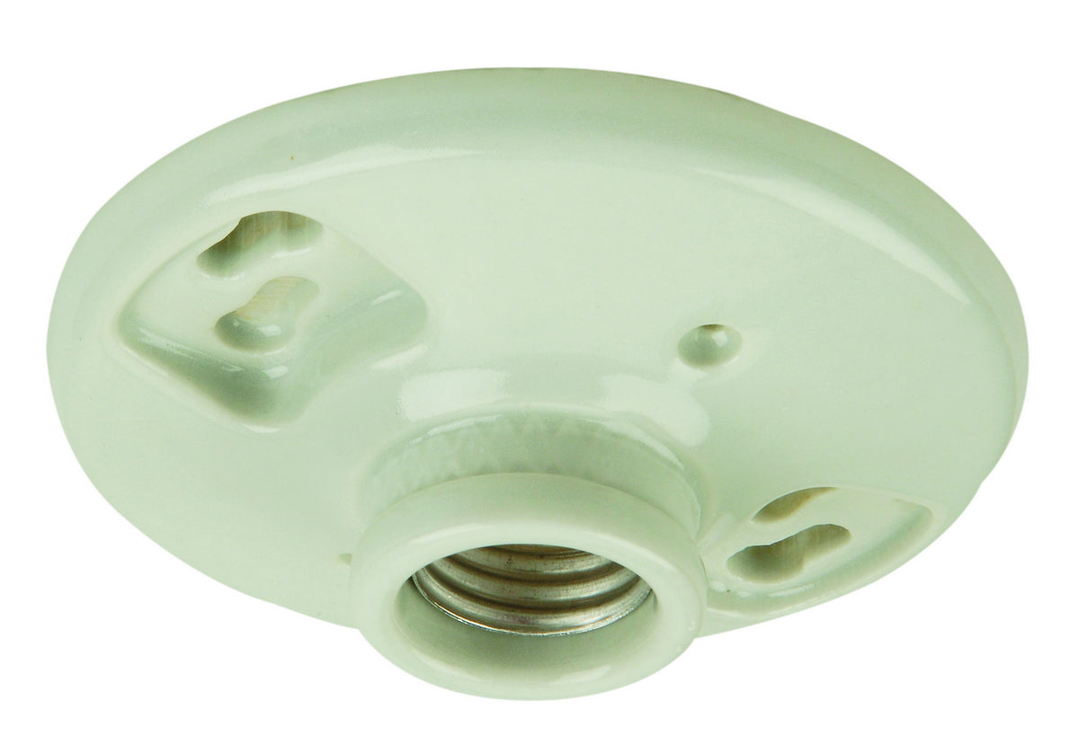 Craftmade - K212-O - One Light Socket Lamp Holder - Keyless Fixtures and Access. - Porcelain