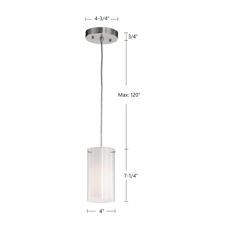 Kuzco Lighting - 41311W - One Light Pendant - Firenze - White
