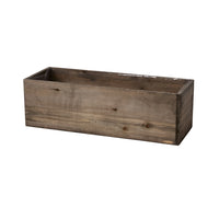 Design Shop Natural Woodland Planter, 12" X 4".