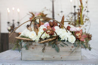 Design Shop Natural Woodland Planter, 12" X 4".