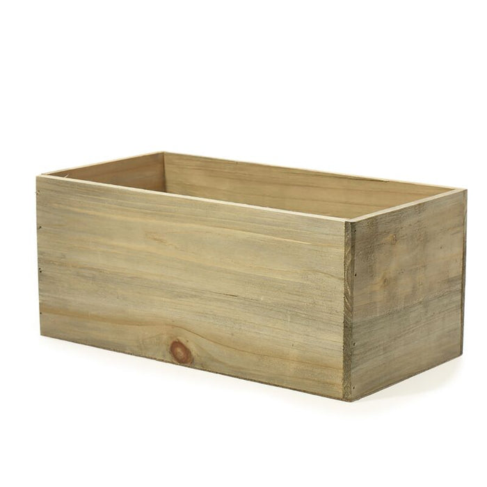 Design Shop Natural Woodland Planter, 13.5" X 6".