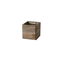 Design Shop Natural Woodland Planter Box, 6" X 6".