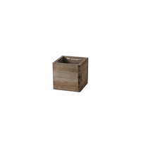Design Shop Natural Woodland Planter Box, 5" X 5".