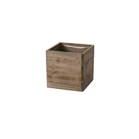 Design Shop Natural Woodland Planter Box, 7" X 7".