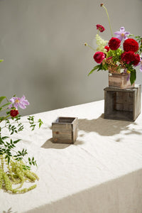 Design Shop Natural Woodland Planter Box, 4" X 4".