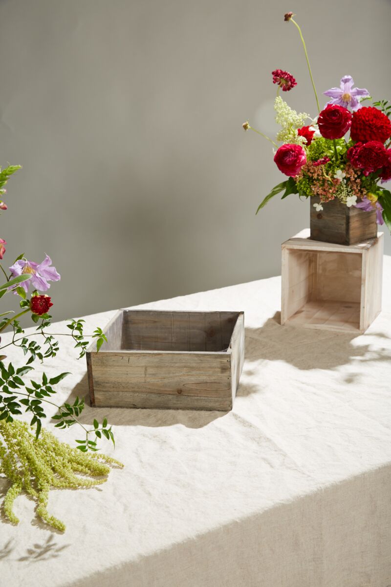 Design Shop Natural Woodland Planter, 9.25" X 4".