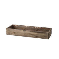Design Shop Natural Woodland Planter, 18.25" X 3".