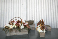 Design Shop Natural Woodland Planter, 18.25" X 5.75".