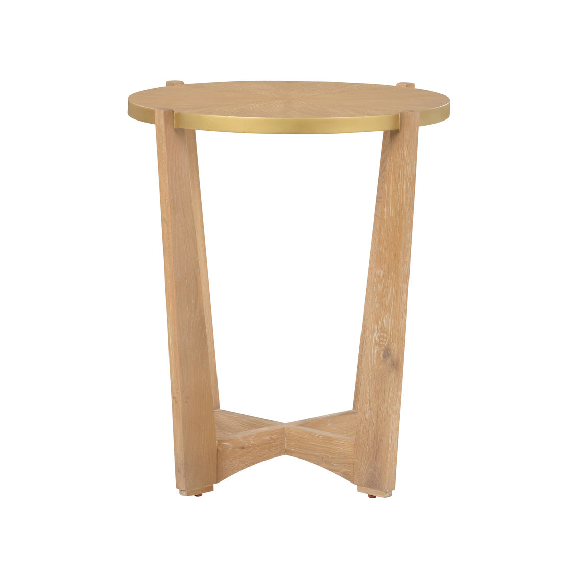 Chelsea House Ardoise Side Table - Cerused Oak