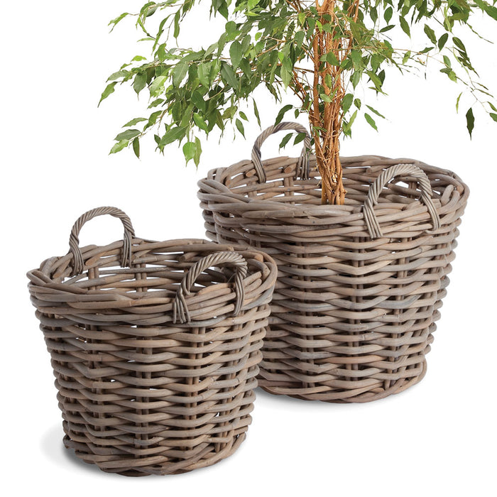 Design Shop Normandy Tree Baskets, Set Of 2