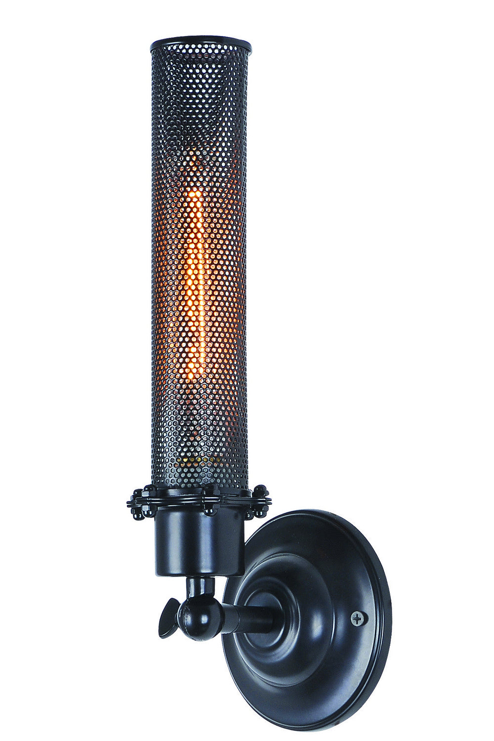 Elegant Lighting - 1450W5BK - One Light Wall Sconce - Nelson - Black