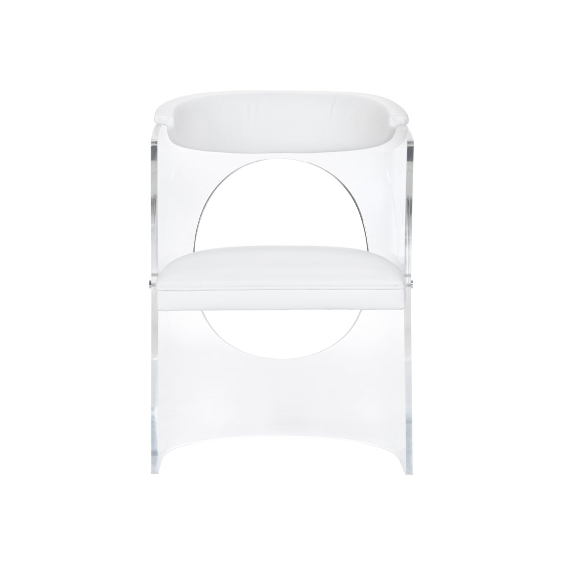 Wildwood Baran Barrel Back Chair - White