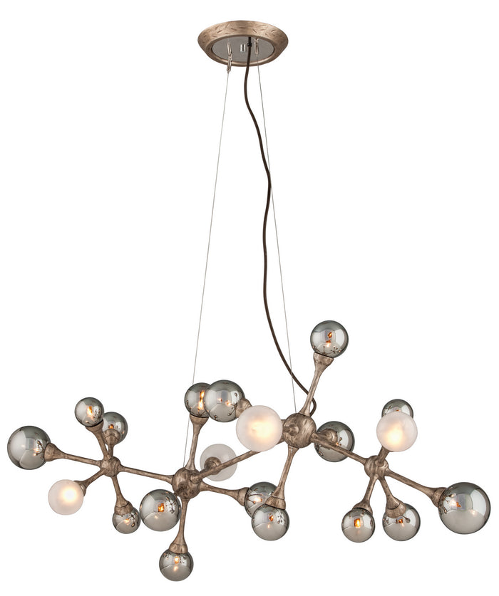 Corbett Lighting 20 Light Linear from the Element collection in Vienna Bronze finish